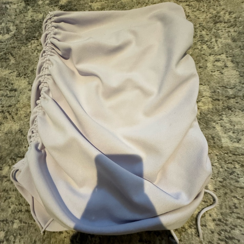 Zara skirt size medium purple with little ruffles